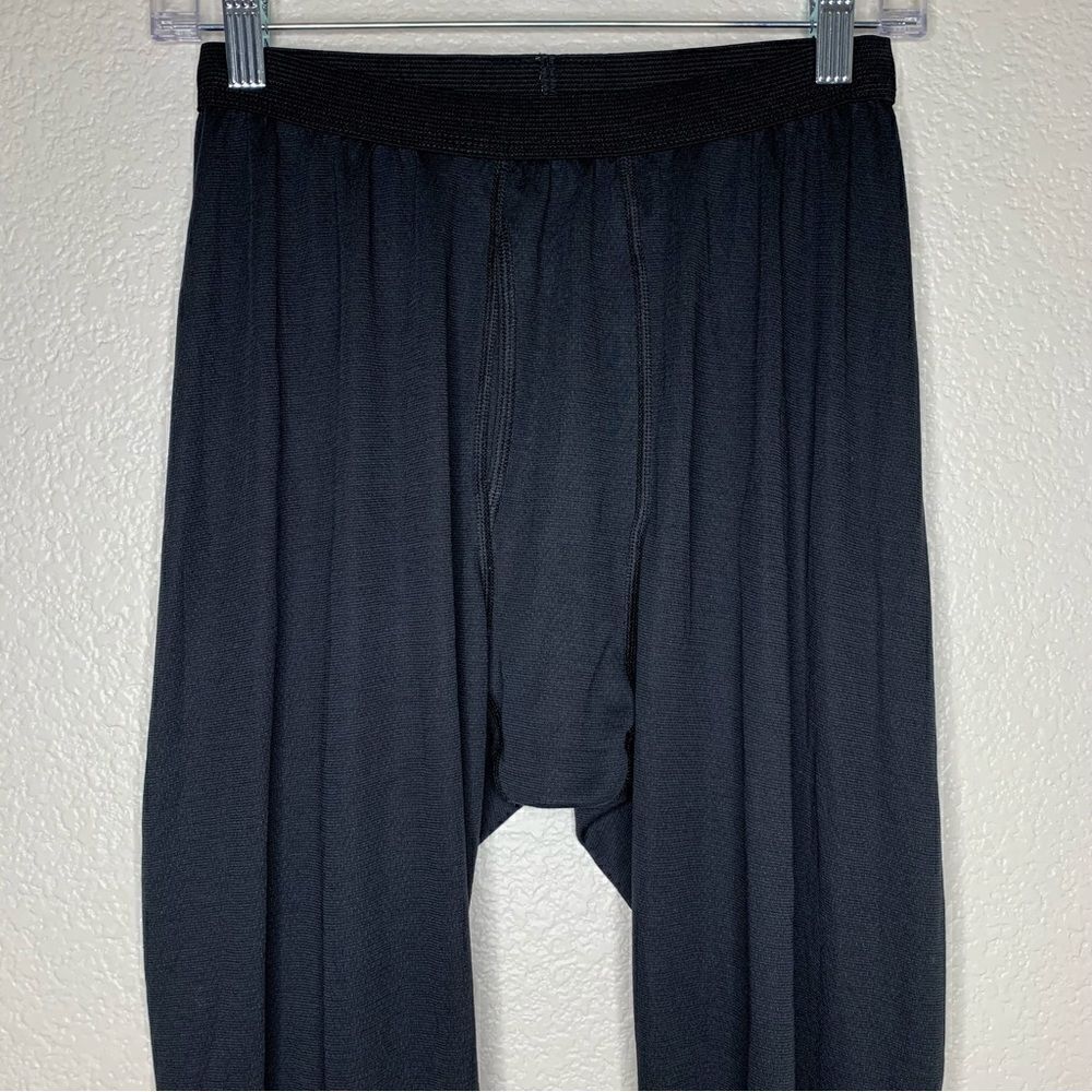 Patagonia Vintage Men’s Capilene Black Underwear Baselayer Pants, Sz Small - Picture 5 of 10